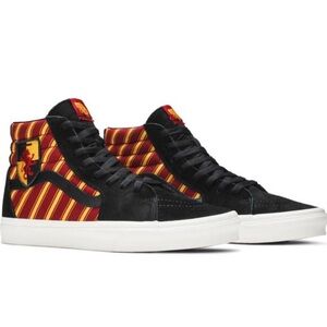 Vans x Harry Potter Gryffindor SK8 Hi High Top Shoes Mens 13 Limited Edition